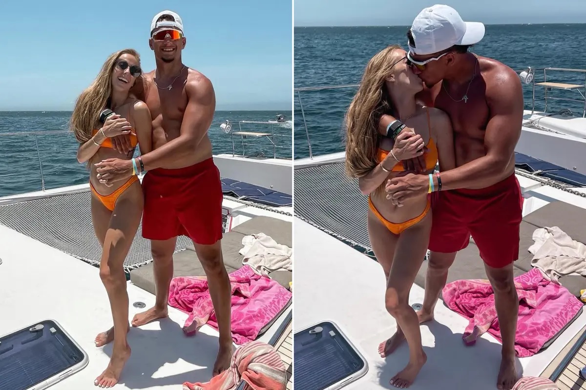 Brittany and Patrick Mahomes reveal secret destination of their luxury family holiday
